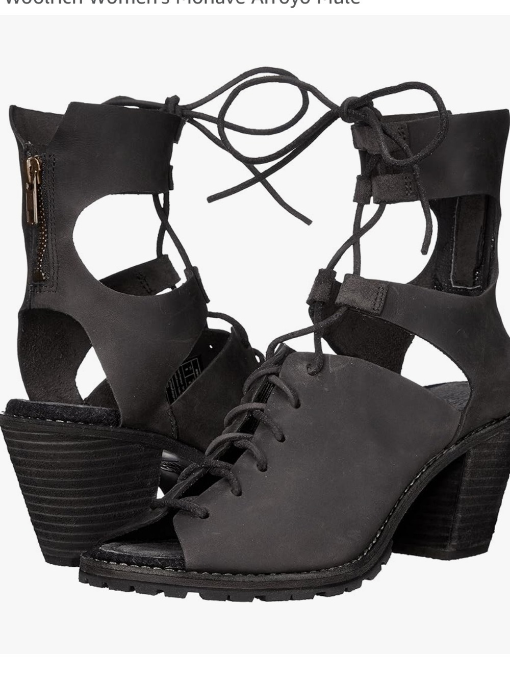 Woolrich leather sandals